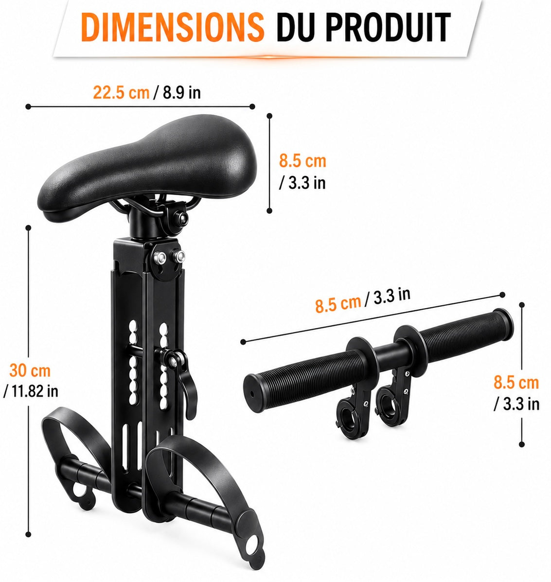 AeroBike Pro Kids™ – Le Siège Vélo Enfant Conçu Pour Vos Aventures